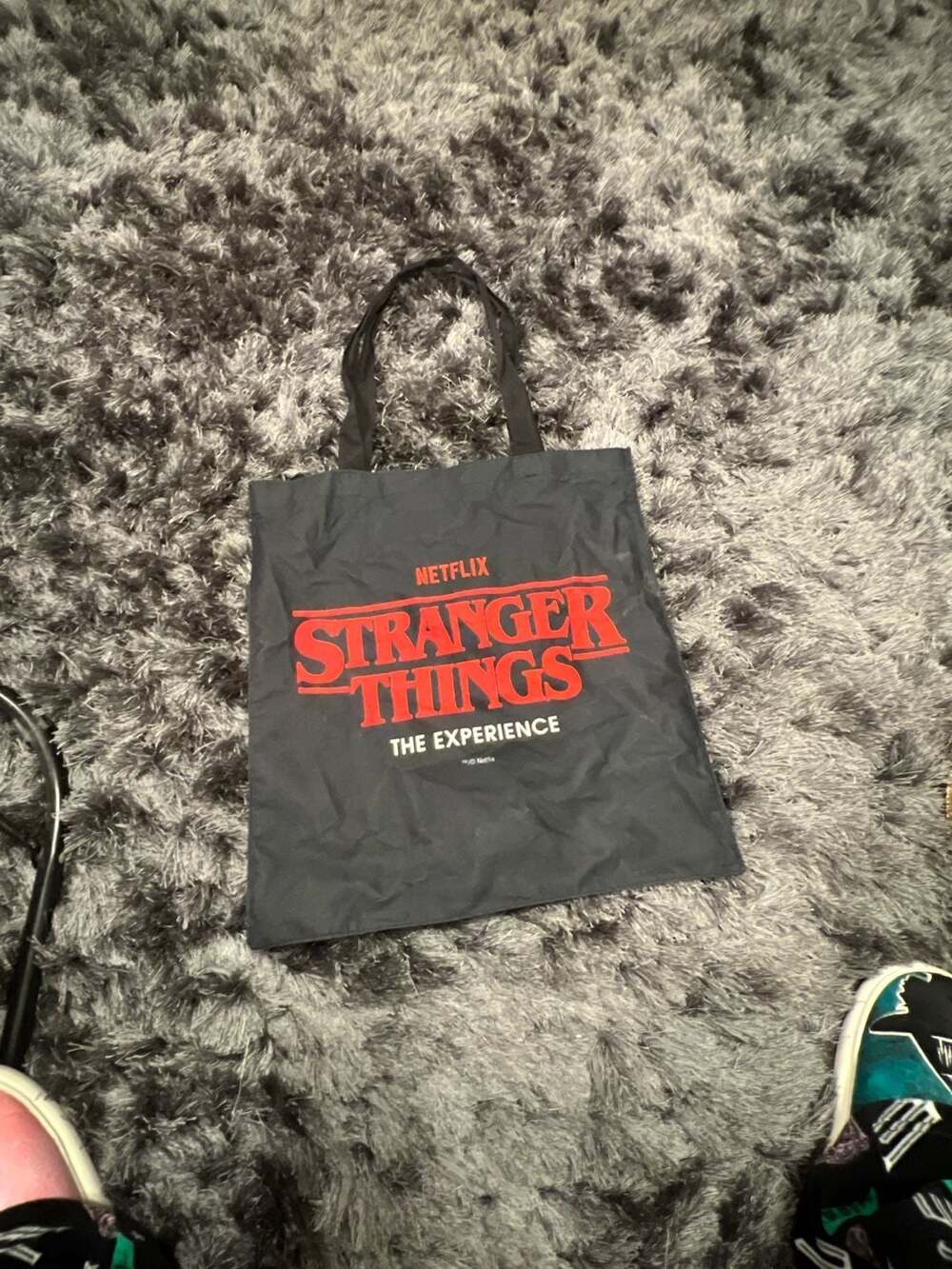 Netflix Stranger Things: The Experience Double-Sided Graphic Tote Bag
